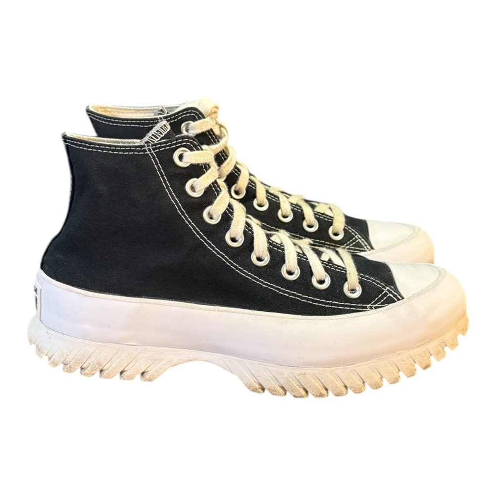 CONVERSE CHUCK TAYLOR ALL STAR CANVAS LUGGED HEEL SNEAKERS WOMEN’S SIZE 8.5